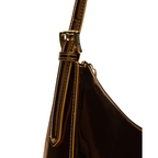 The Handbag Den Bronze Asymmetrical Shoulder Bag for Women