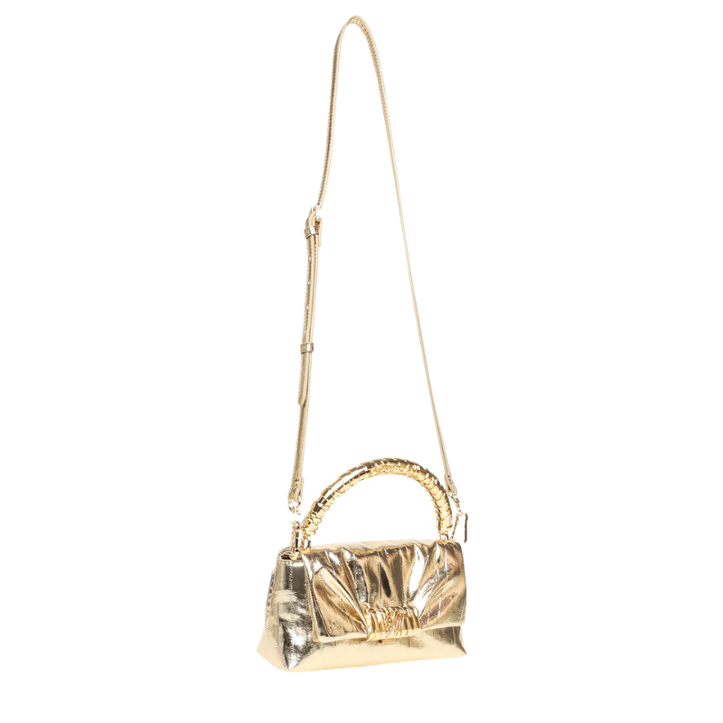 The Handbag Den Gold Envelope Clutch for Women