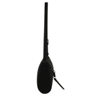 The Handbag Den Black Zip Shoulder Bag for Women